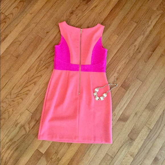 LOFT Peach/Pink Dress - Picture 2 of 5